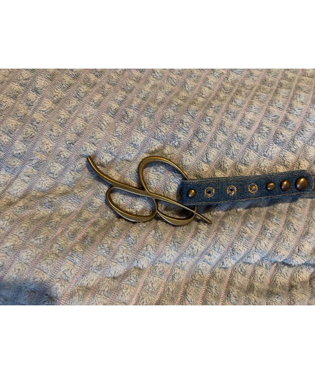 BLUMARINE Синий ремень, фото 2