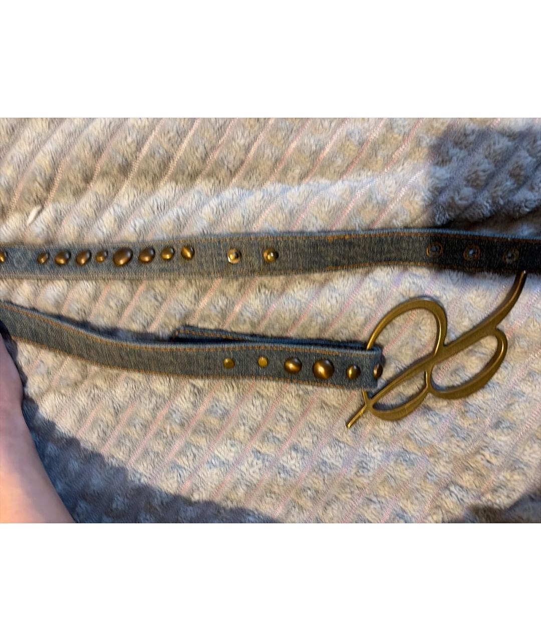 BLUMARINE Синий ремень, фото 4