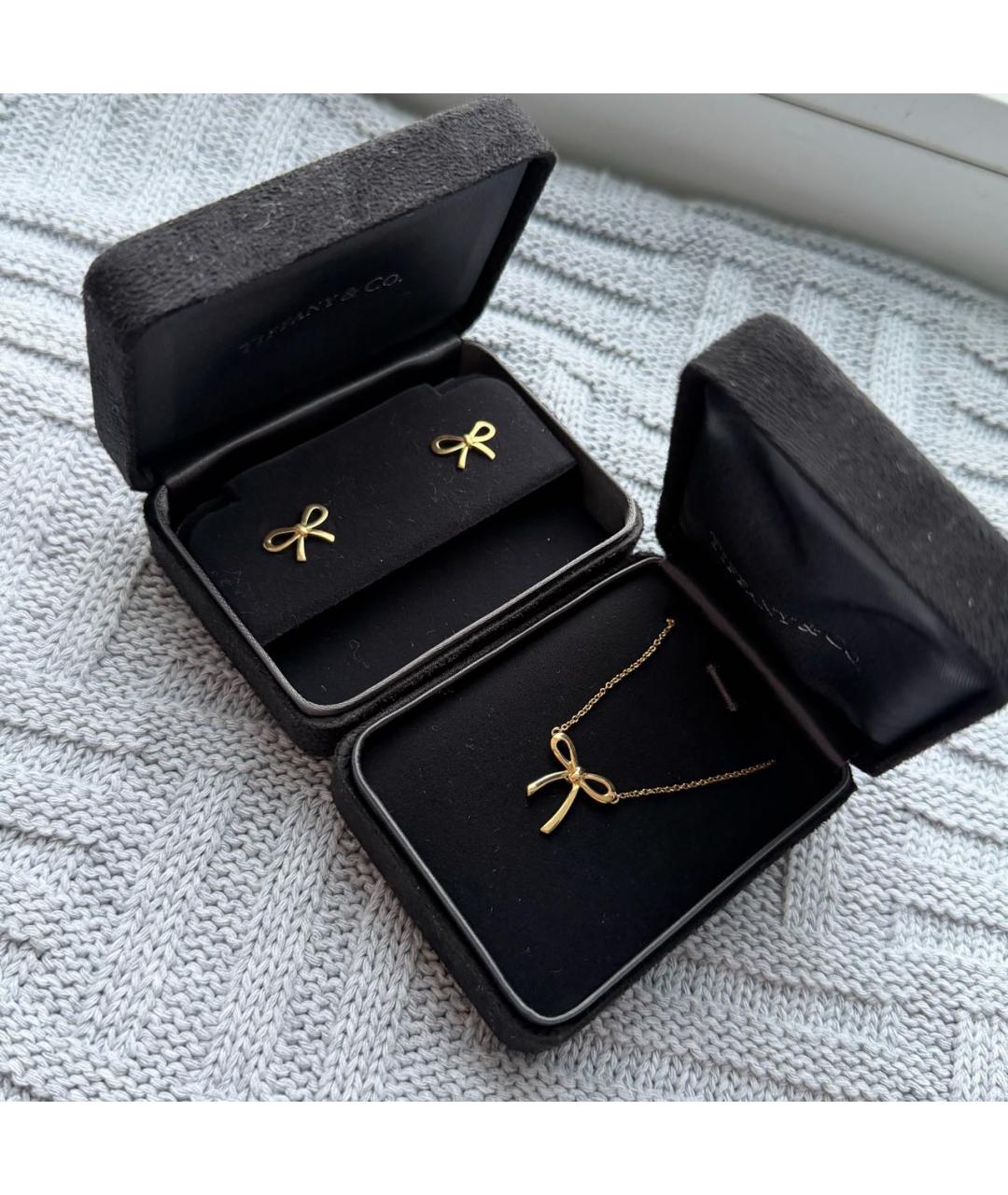 TIFFANY&CO Золотой комплект из желтого золота, фото 2