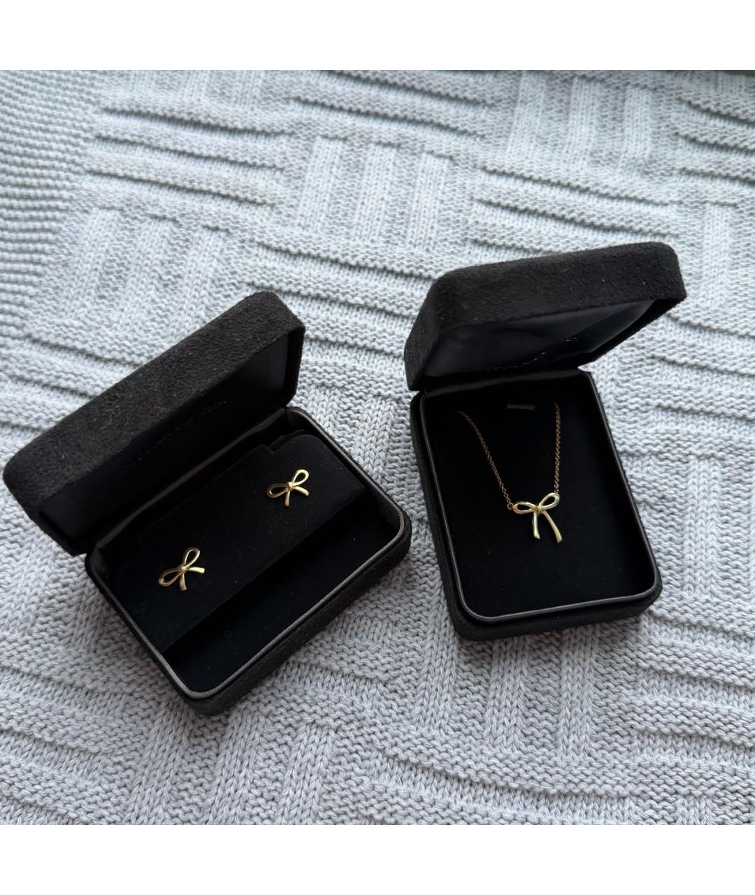 TIFFANY&CO Золотой комплект из желтого золота, фото 9