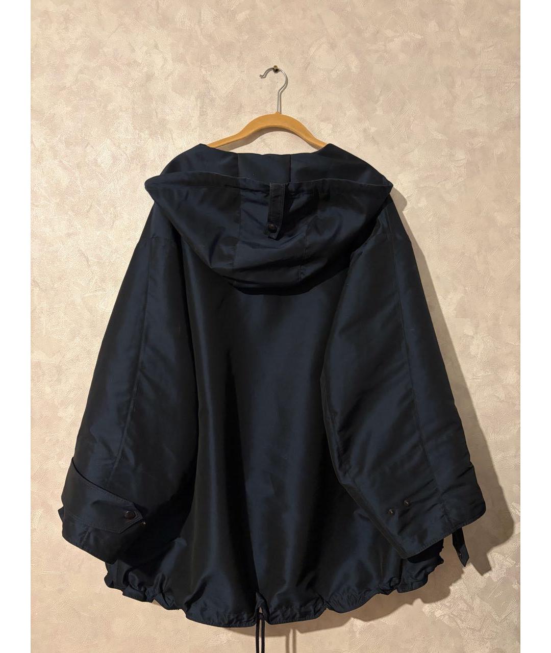 CHRISTIAN DIOR Темно-синяя полиэстеровая куртка, фото 2