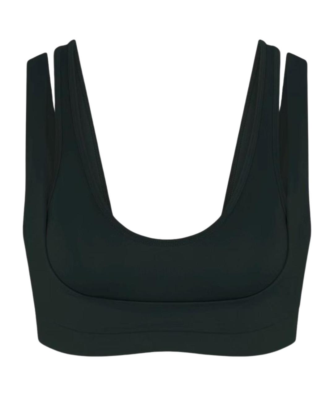 SKIMS Зеленая полиамидовая майка, фото 1