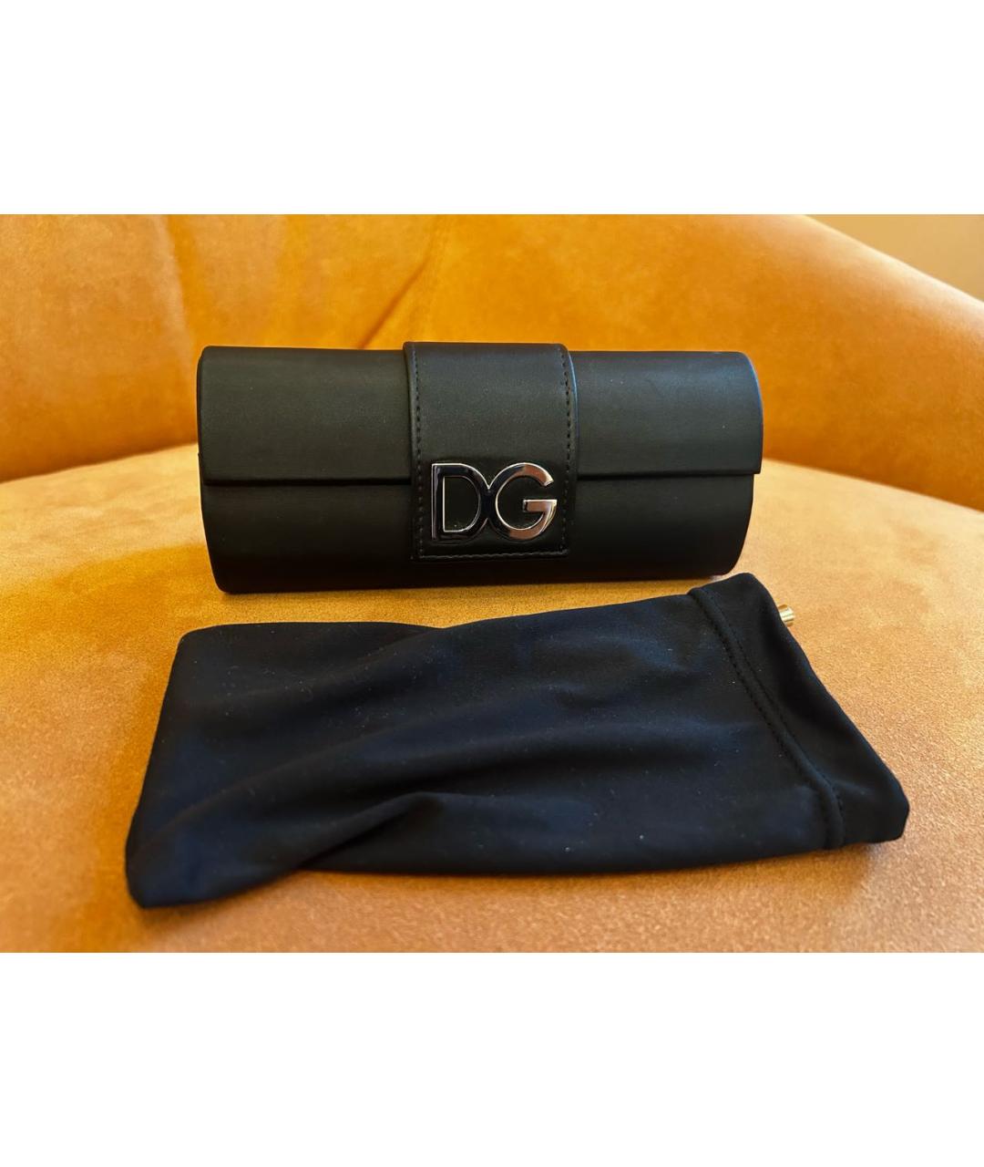 DOLCE&GABBANA Фиолетовые пластиковые солнцезащитные очки, фото 4