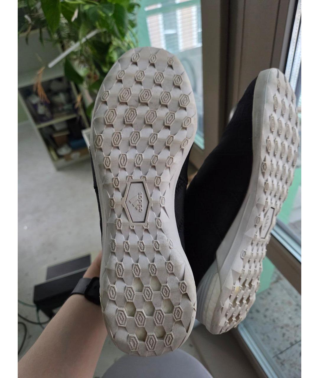 ADIDAS Черные текстильные кеды, фото 5