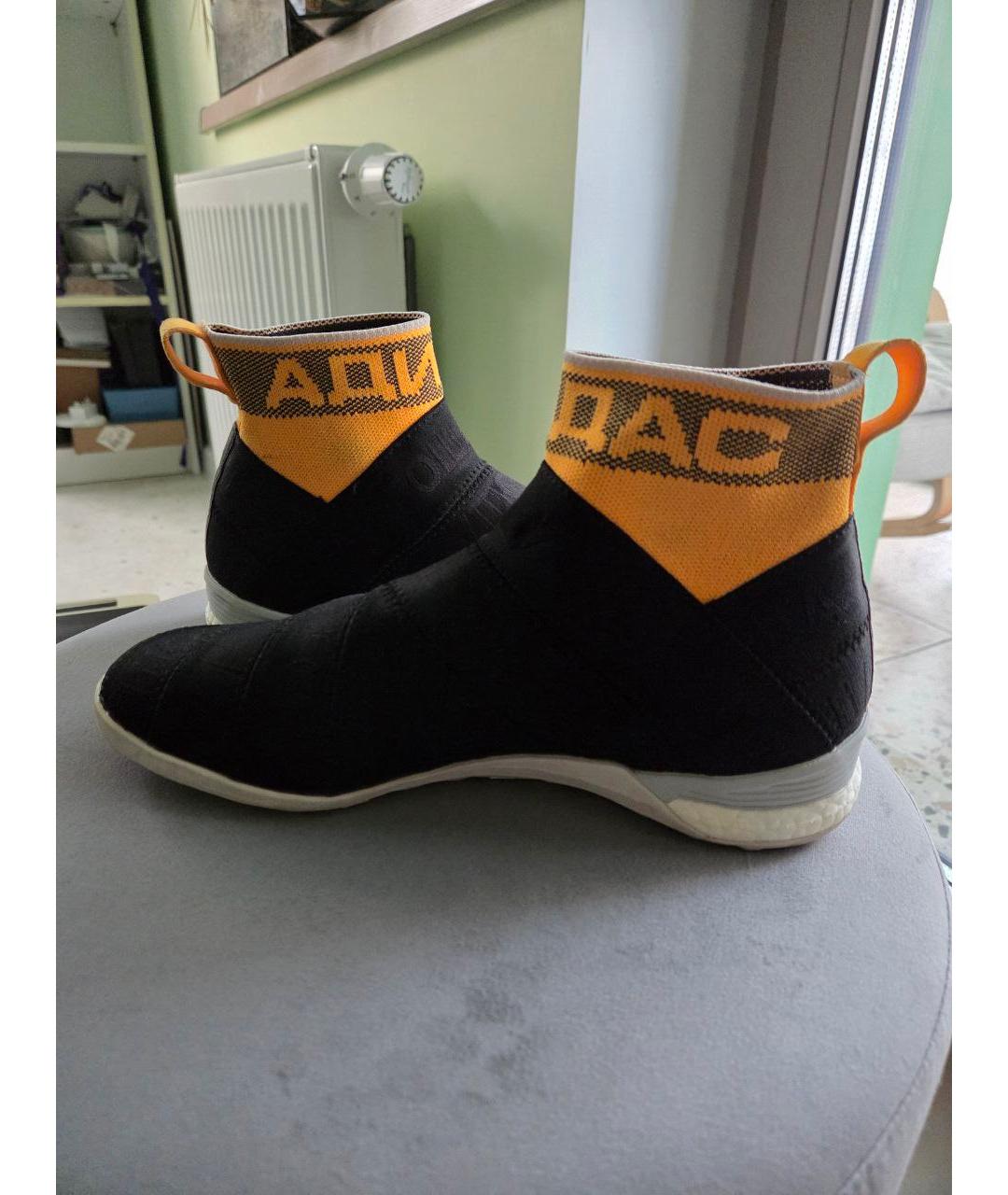 ADIDAS Черные текстильные кеды, фото 6