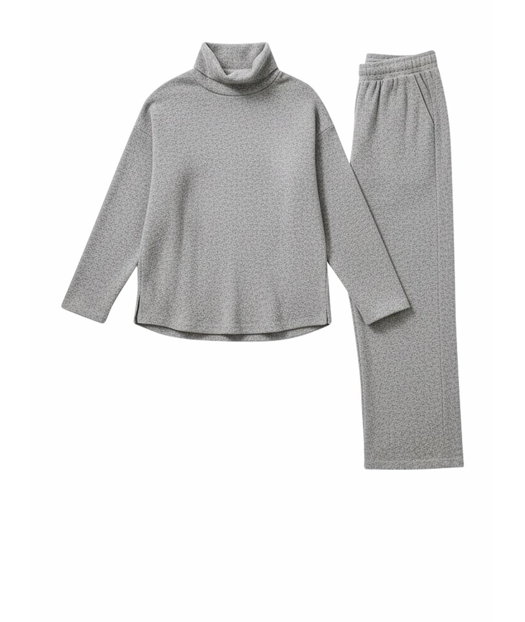 EMPORIO ARMANI Серебряная хлопковая пижама, фото 1