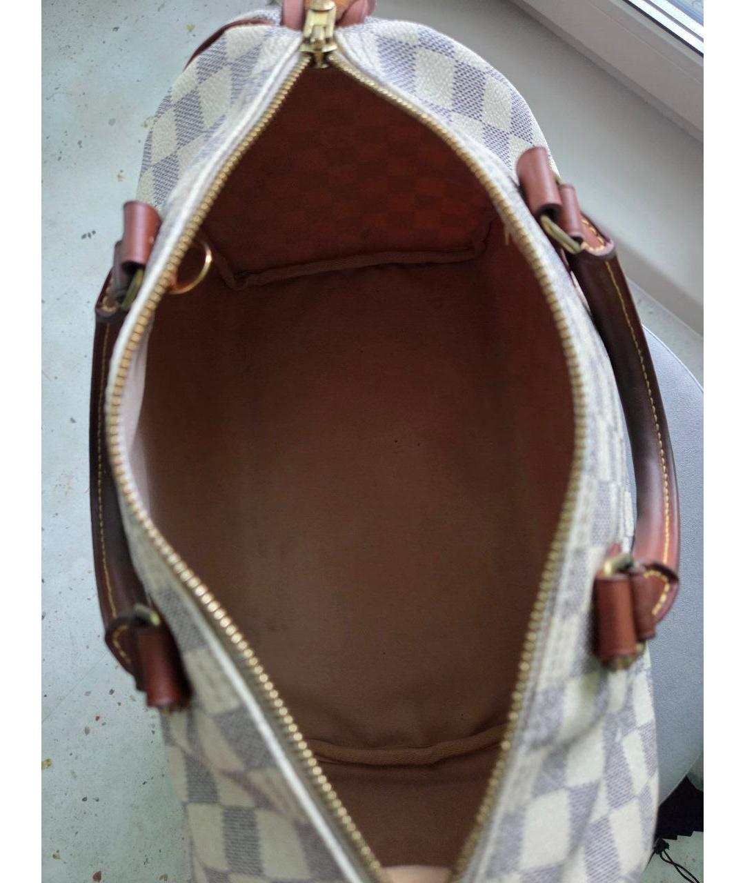 LOUIS VUITTON Бежевая сумка с короткими ручками, фото 3