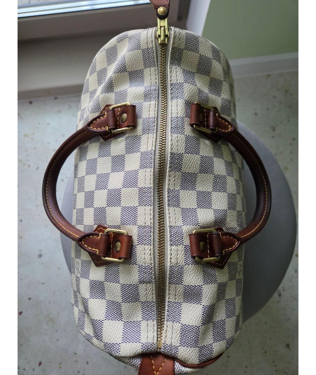 LOUIS VUITTON Бежевая сумка с короткими ручками, фото 2