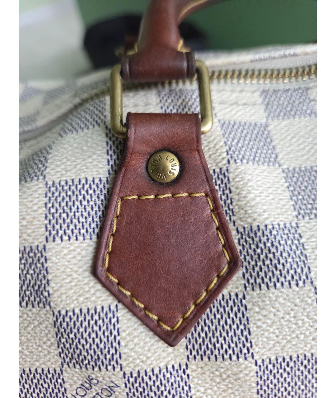 LOUIS VUITTON Бежевая сумка с короткими ручками, фото 7