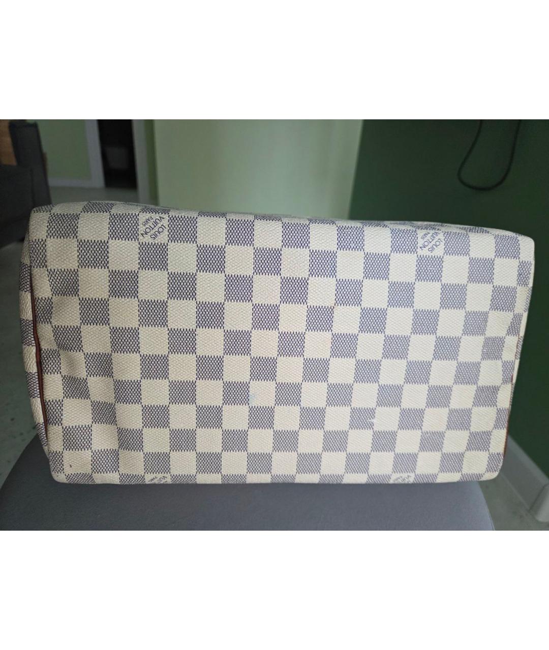 LOUIS VUITTON Бежевая сумка с короткими ручками, фото 4