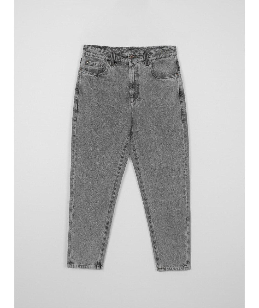 BRUNELLO CUCINELLI Серые хлопковые джинсы слим, фото 8