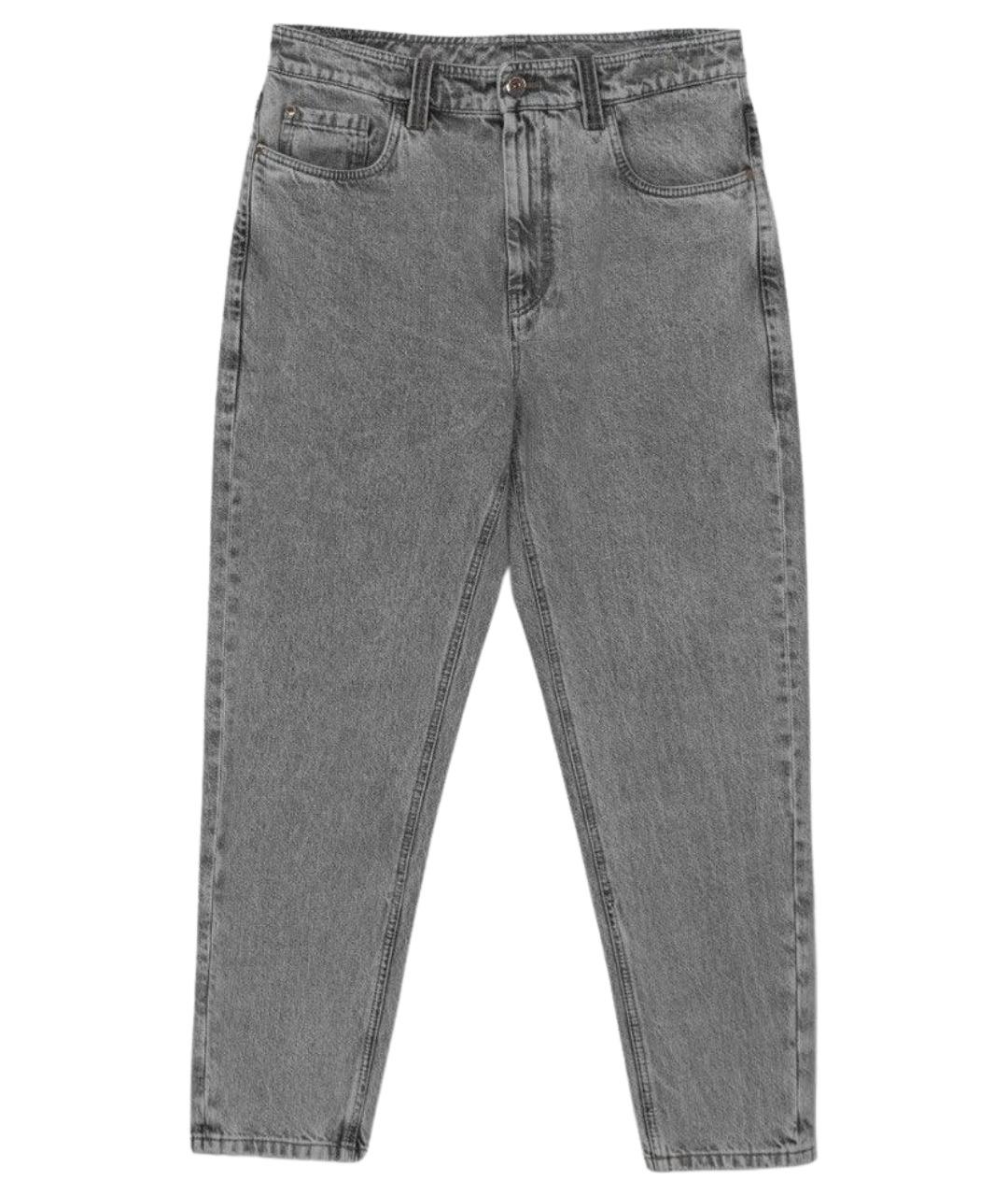 BRUNELLO CUCINELLI Серые хлопковые джинсы слим, фото 1