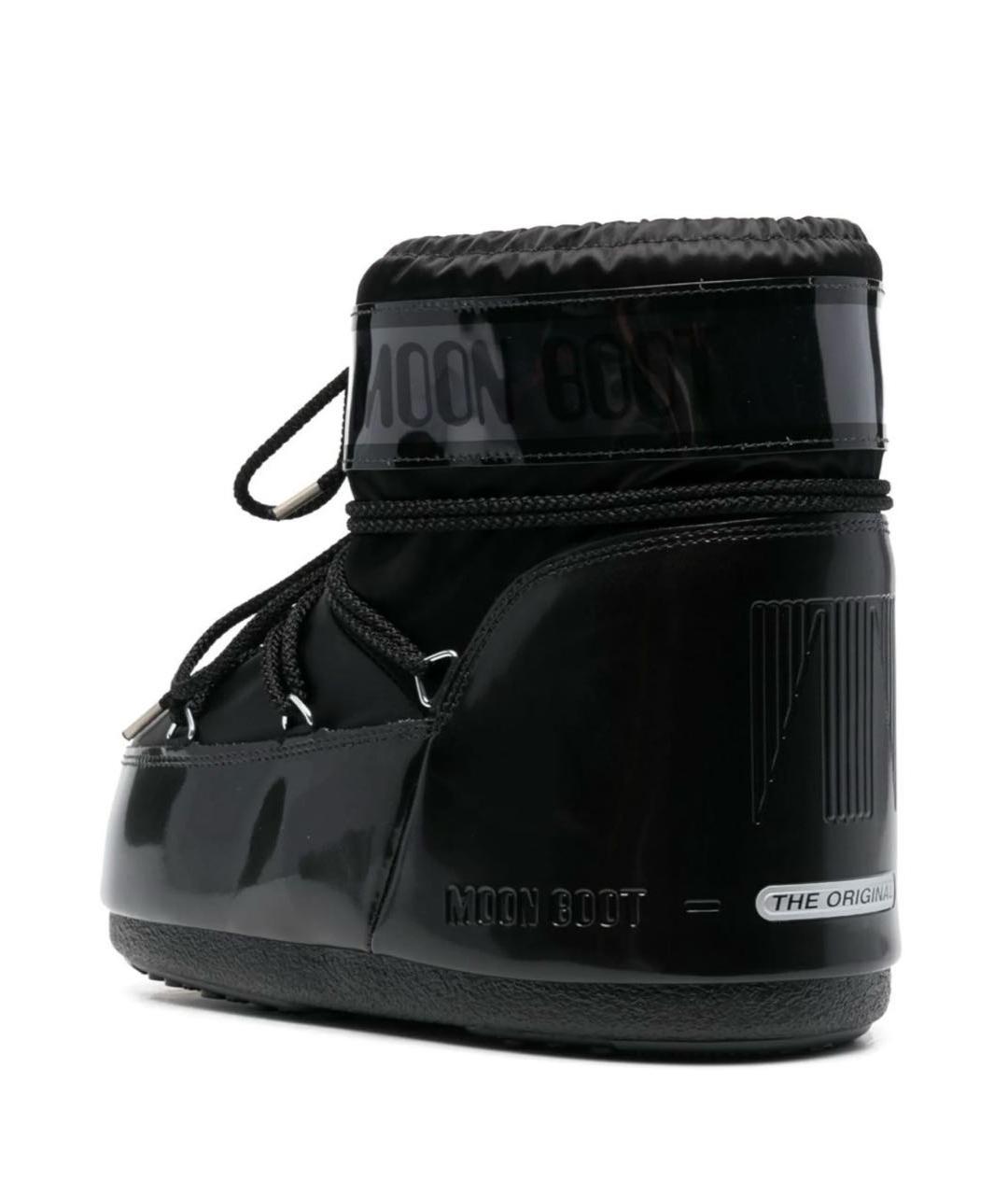 MOON BOOT Черные полусапоги, фото 4