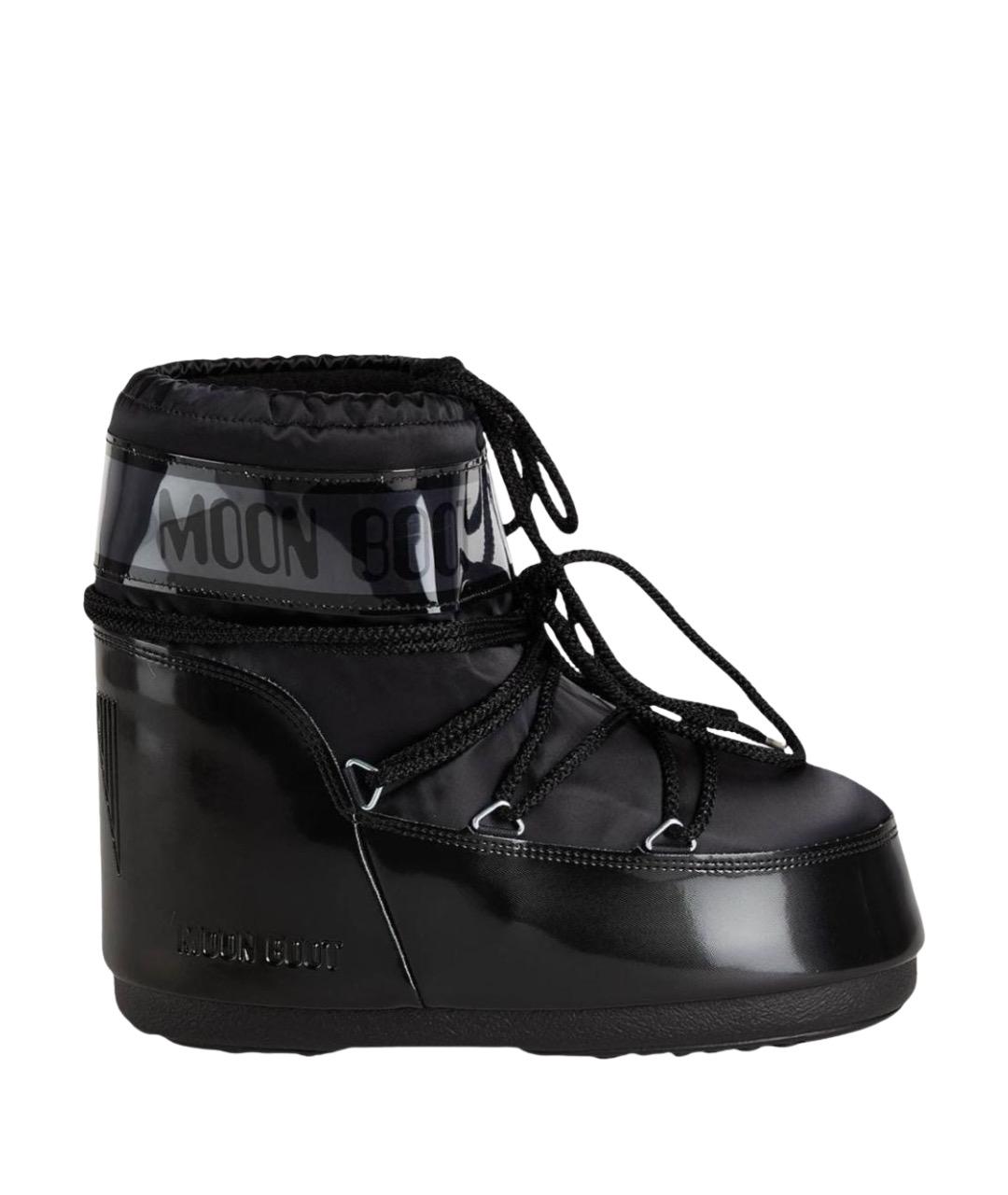 MOON BOOT Черные полусапоги, фото 1