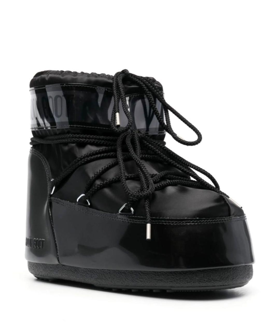 MOON BOOT Черные полусапоги, фото 2