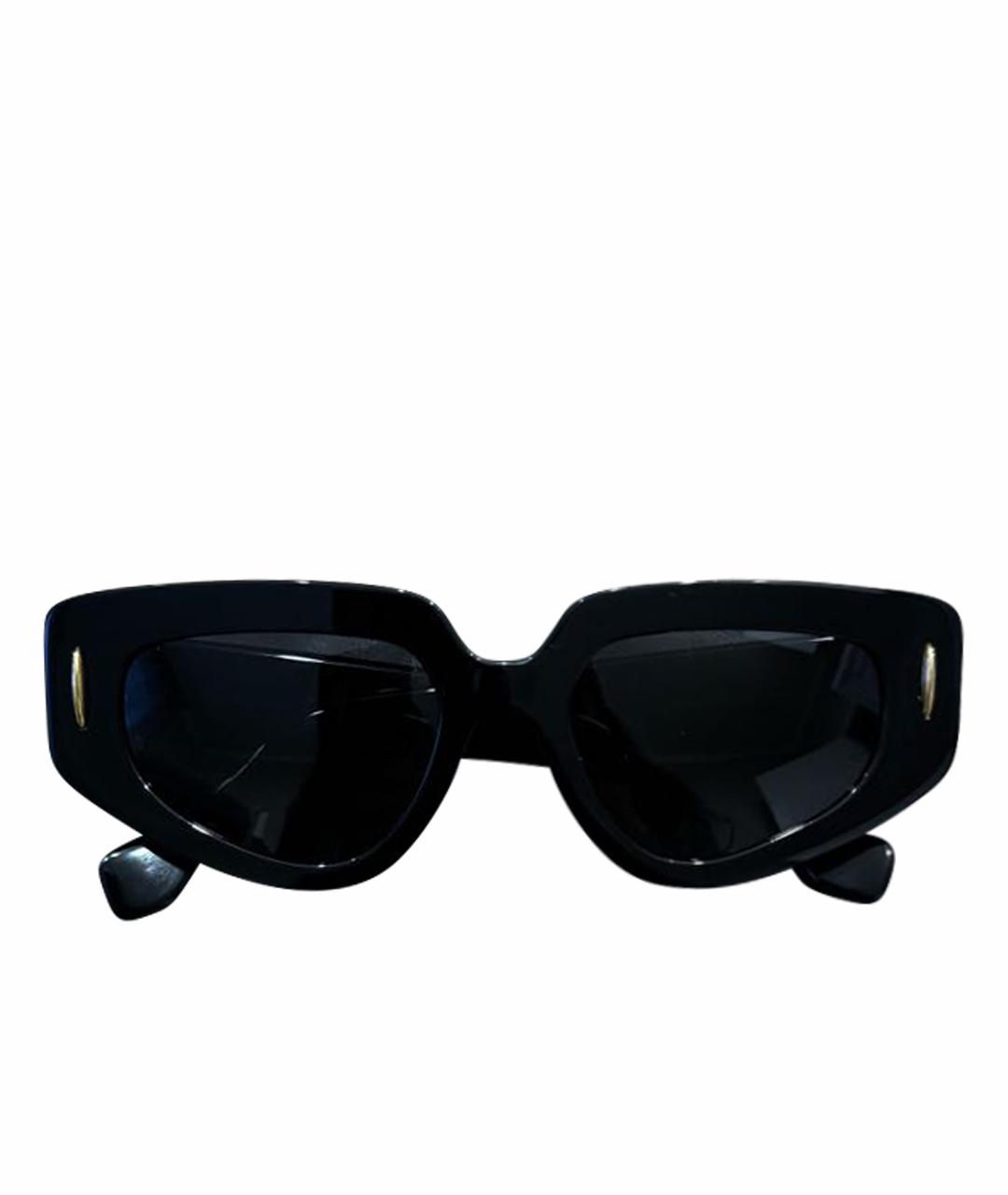 LOEWE Черные пластиковые солнцезащитные очки, фото 1