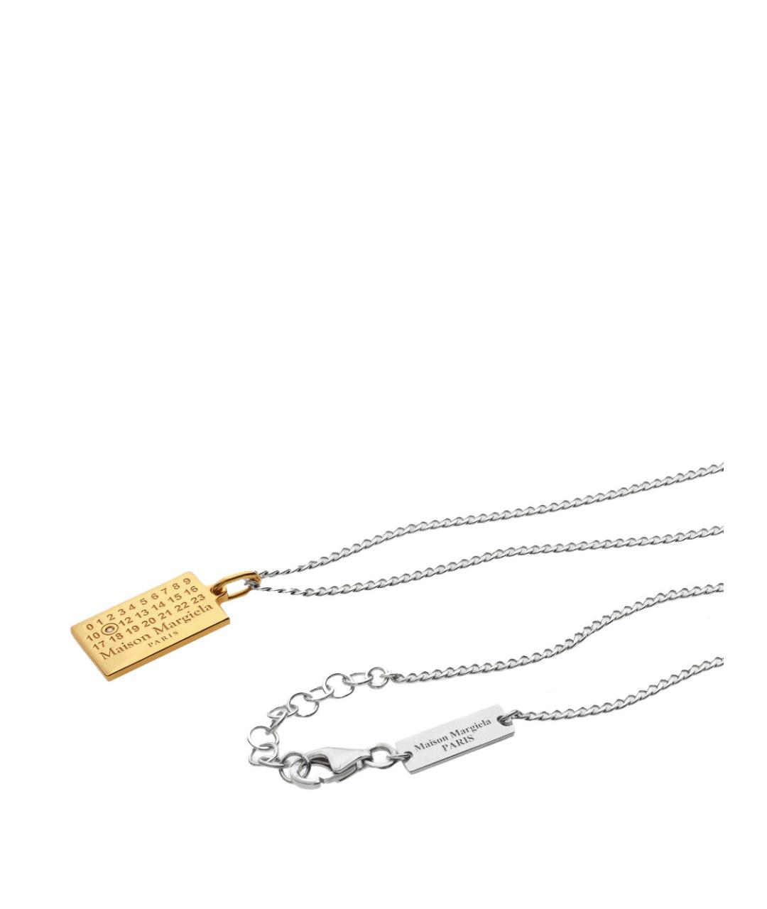 MAISON MARGIELA Мульти серебряная подвеска, фото 2