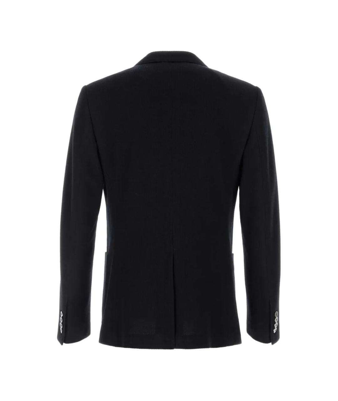 DOLCE&GABBANA Черный шерстяной пиджак, фото 2