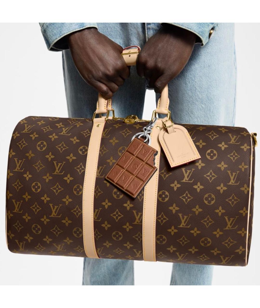 LOUIS VUITTON Оранжевый брелок, фото 4