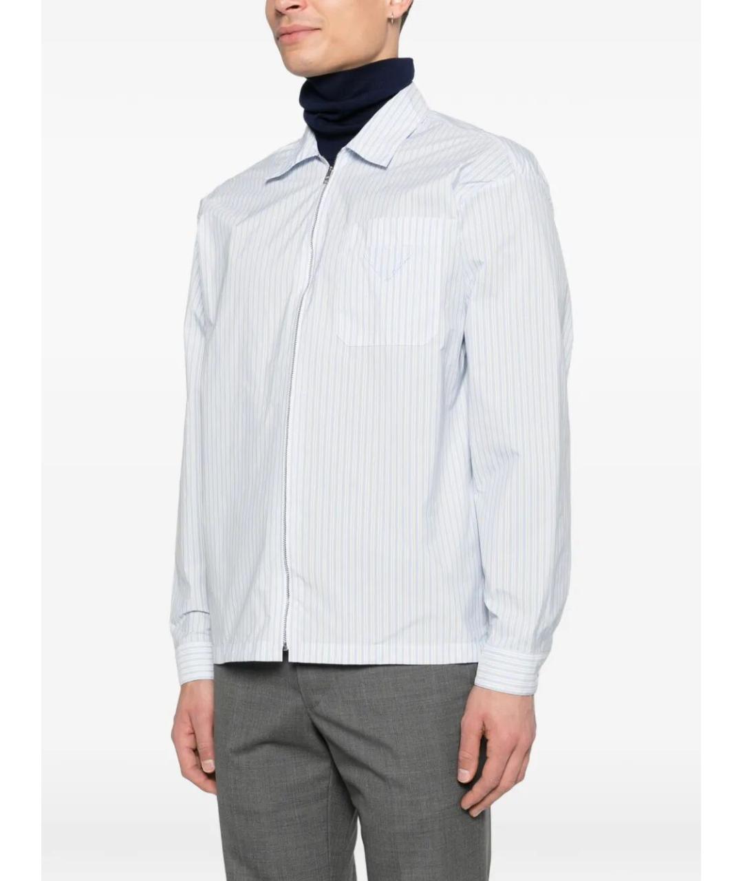 PRADA Голубая кэжуал рубашка, фото 2