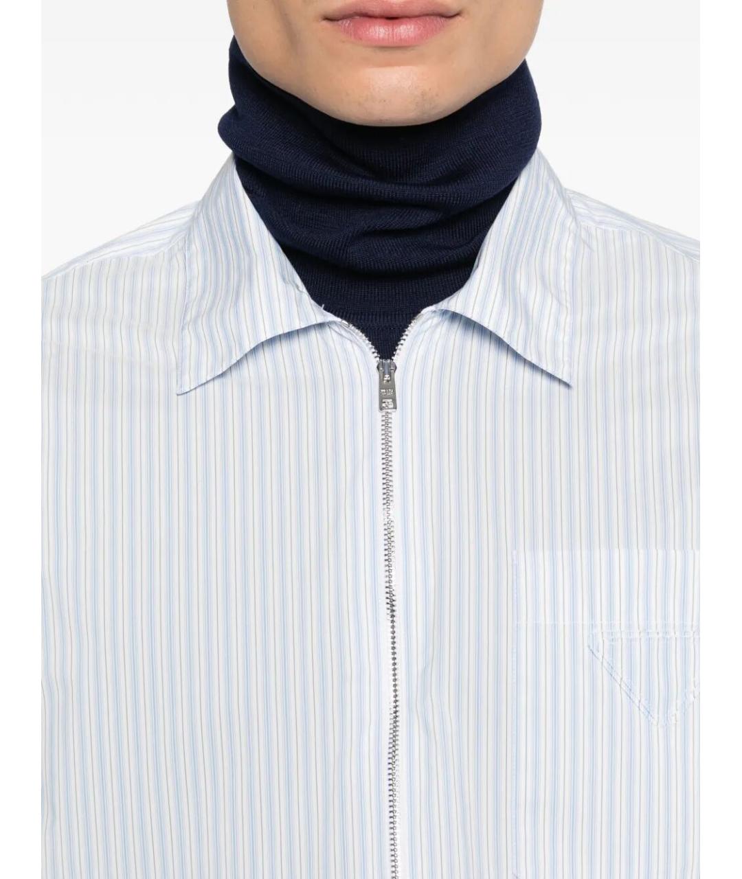 PRADA Голубая кэжуал рубашка, фото 4