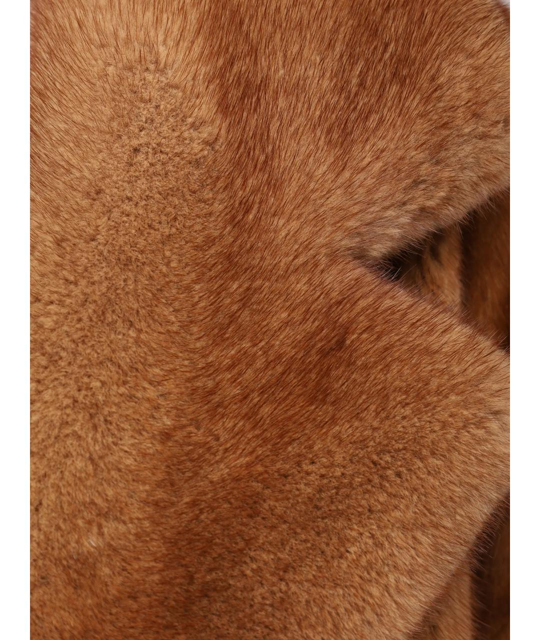 RINDI Коричневая меховая шуба, фото 6