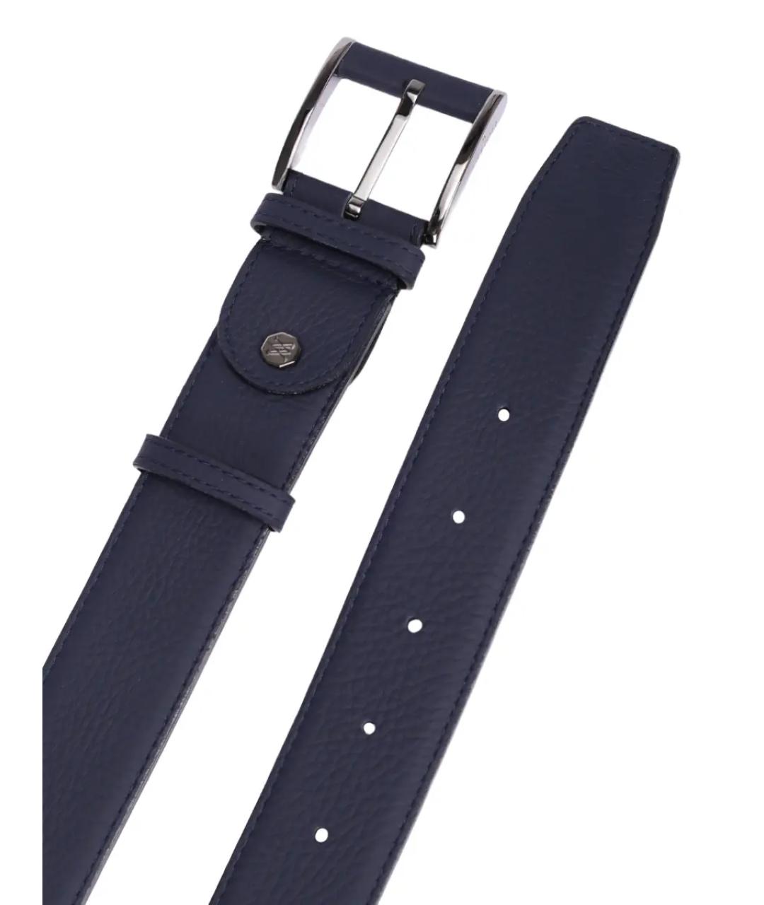 ARTIOLI Синий кожаный ремень, фото 3