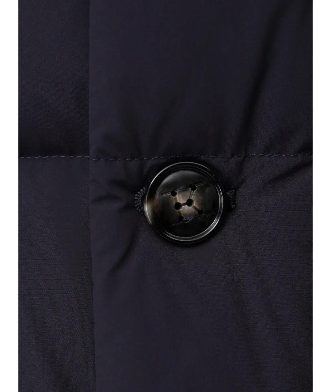 KITON Темно-синий пуховик, фото 6