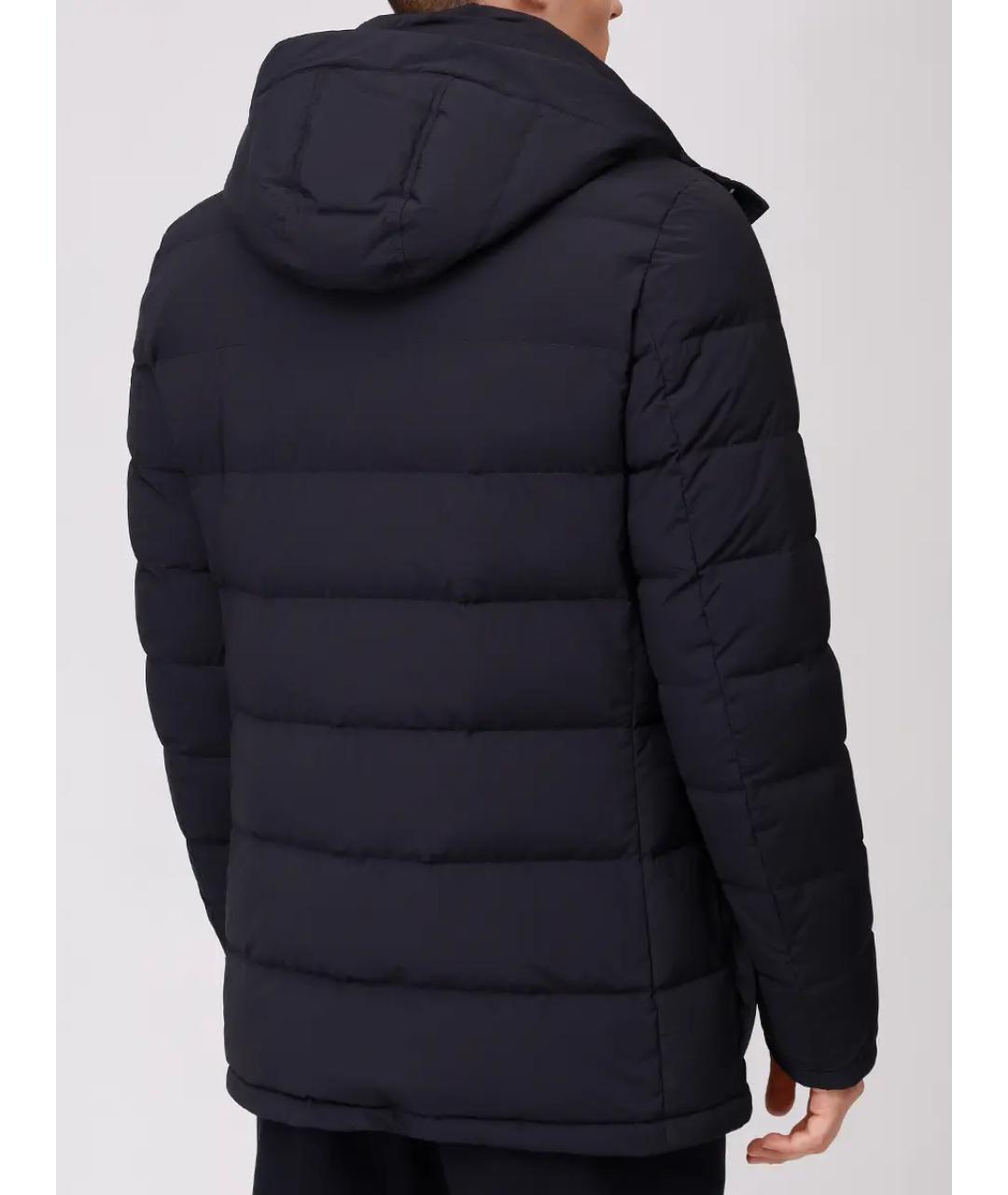 KITON Темно-синий пуховик, фото 3