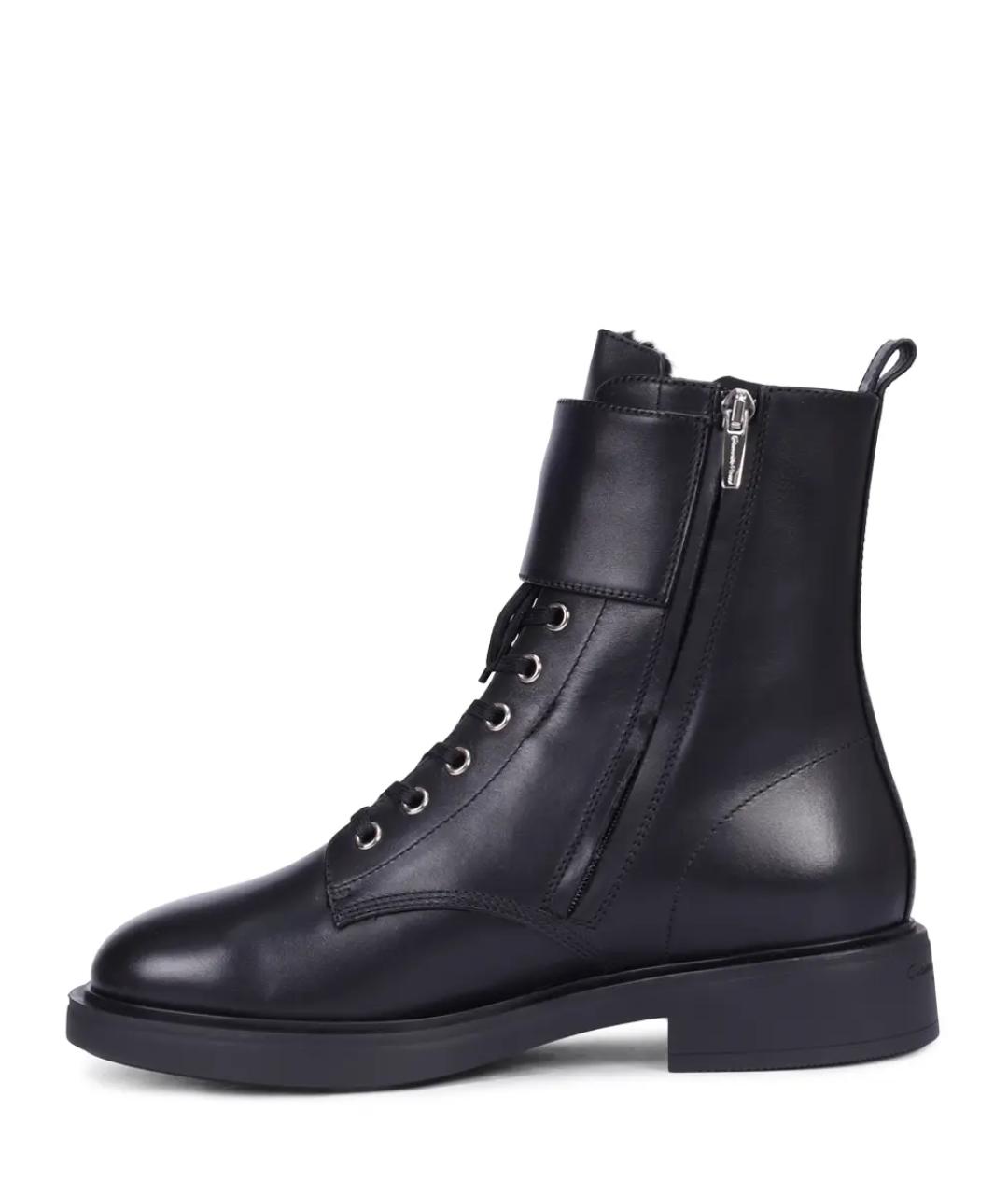 GIANVITO ROSSI Черные кожаные ботинки, фото 3