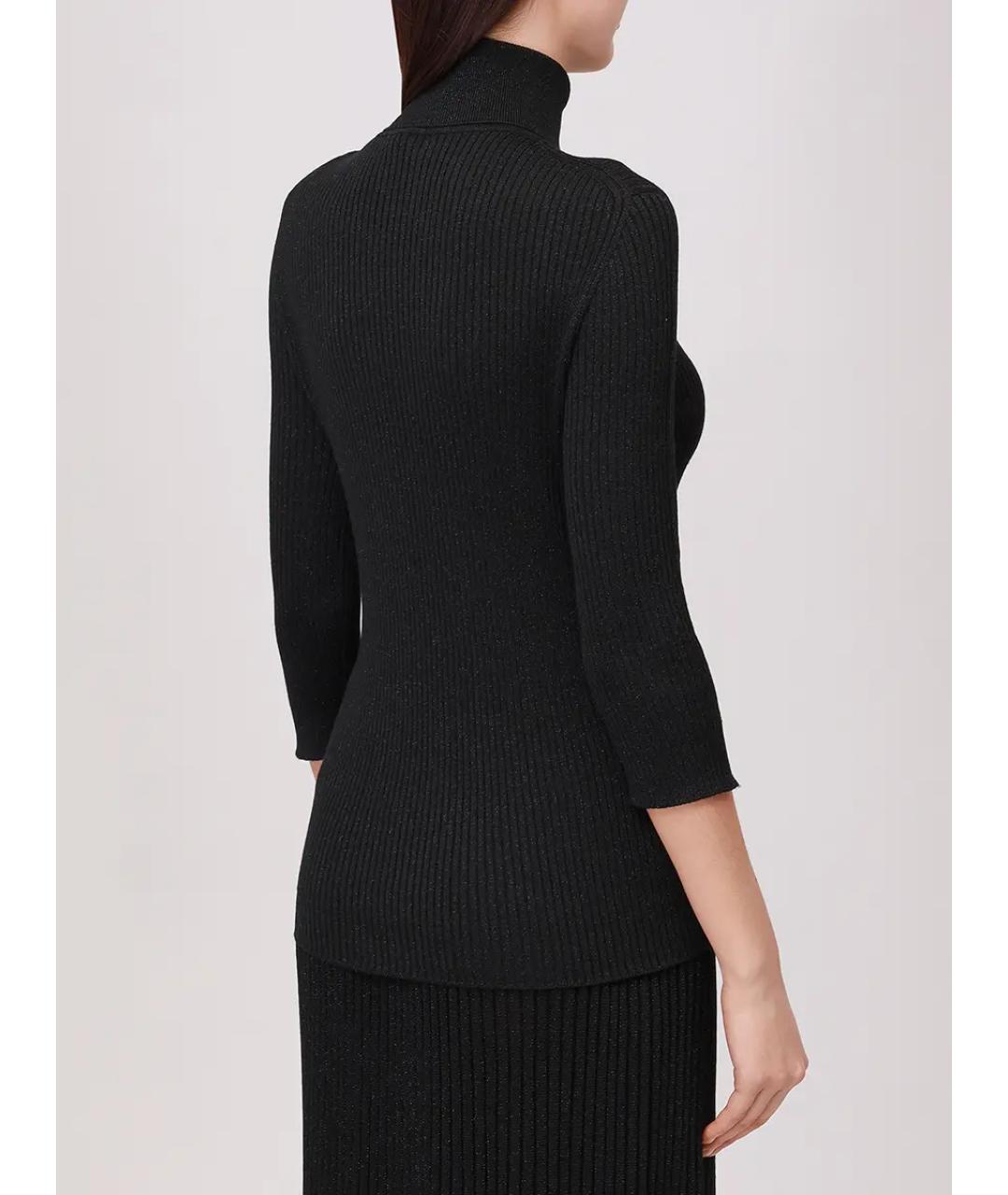 KITON Черная водолазка, фото 3