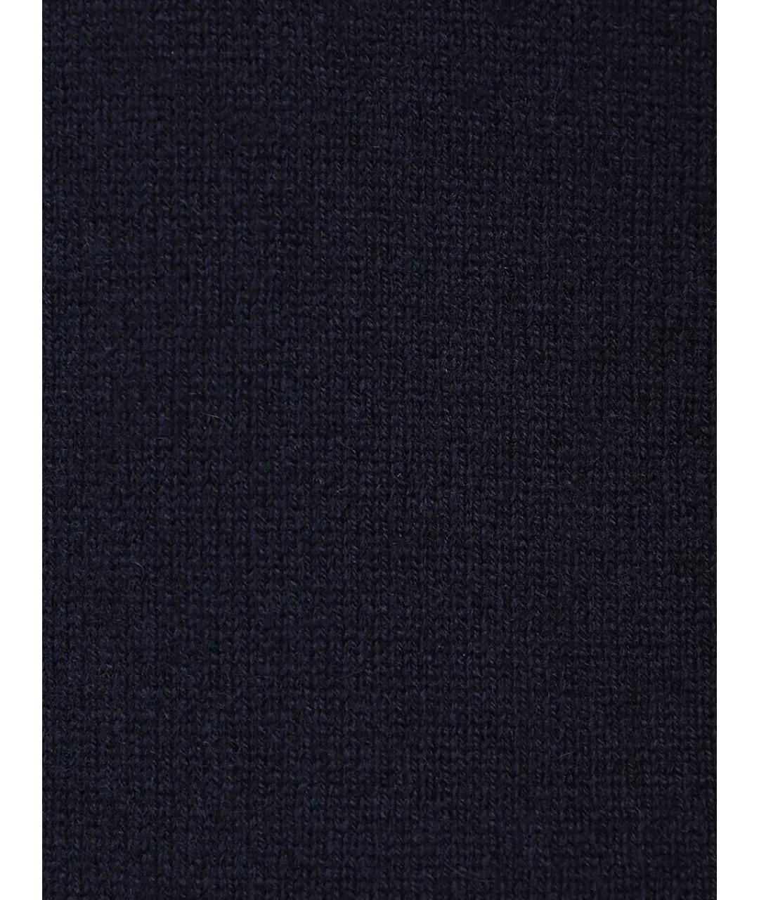 ALBERTA FERRETTI Синий кашемировый джемпер / свитер, фото 6