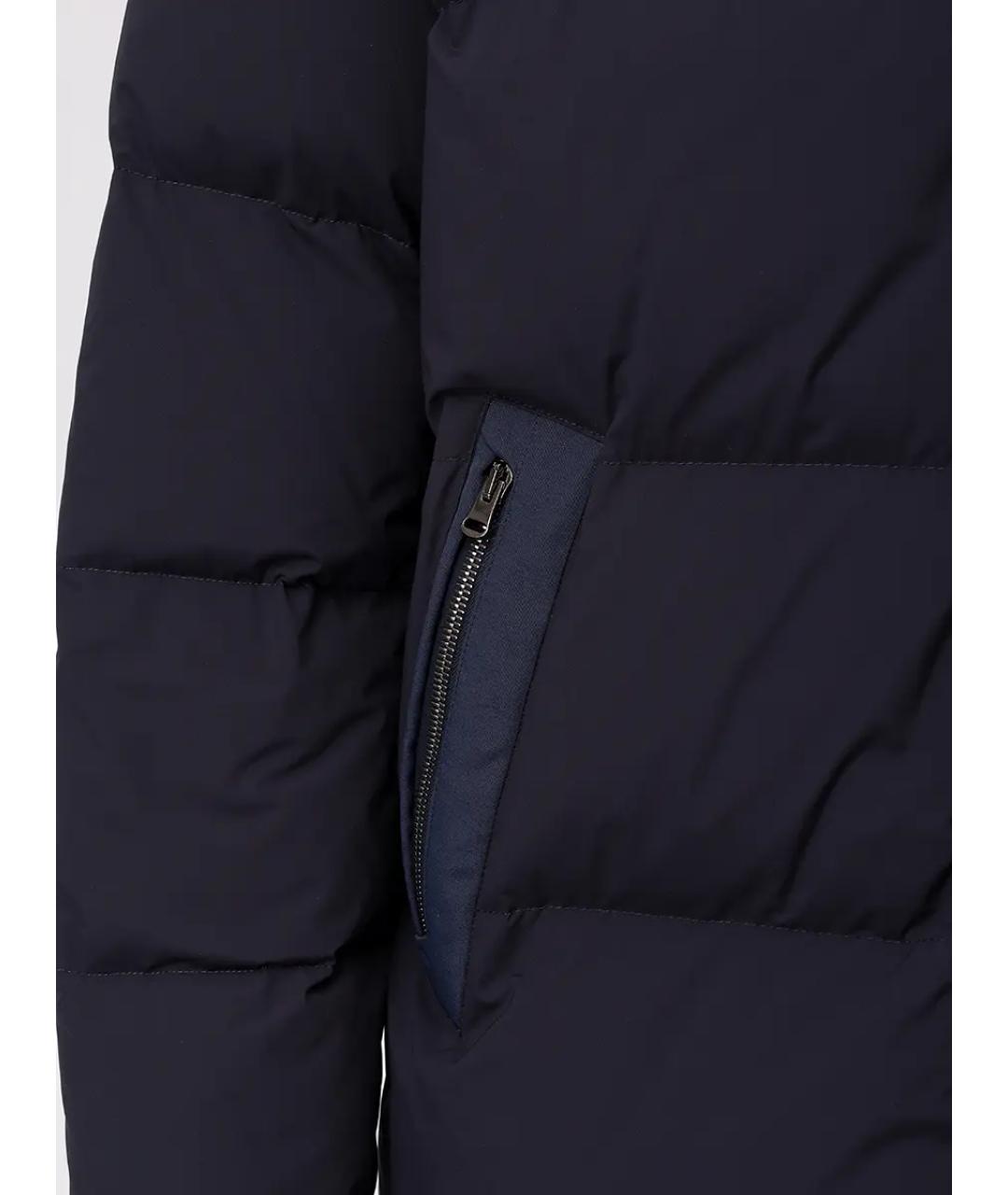 KITON Синий пуховик, фото 5