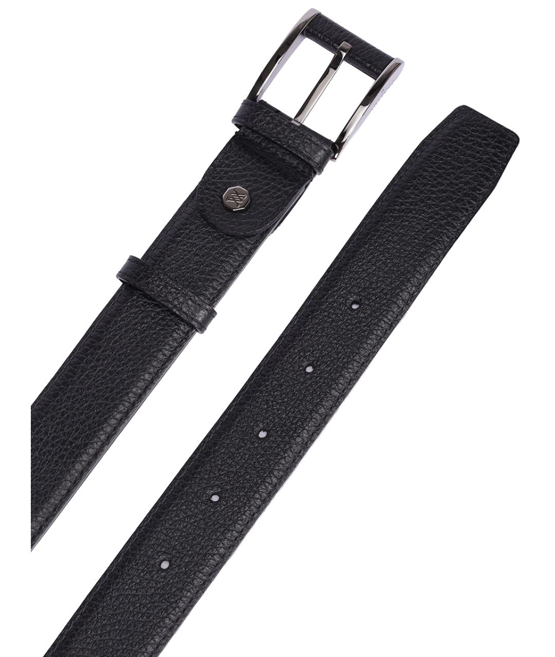 ARTIOLI Черный кожаный ремень, фото 3