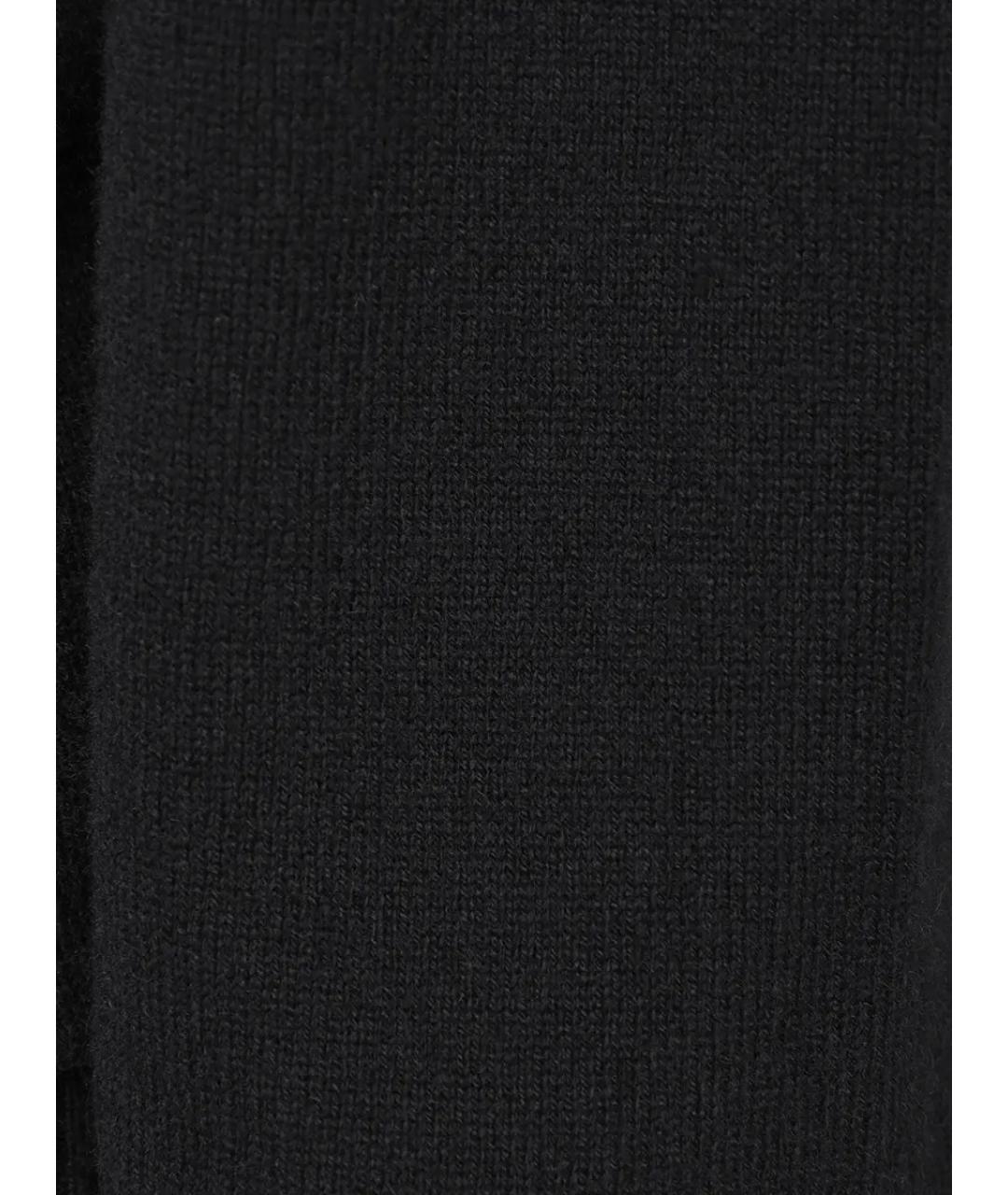 ALBERTA FERRETTI Черный кашемировый джемпер / свитер, фото 6