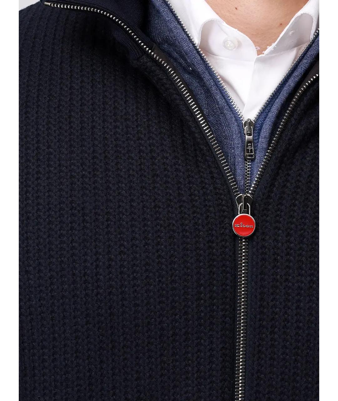 KITON Синяя куртка, фото 5