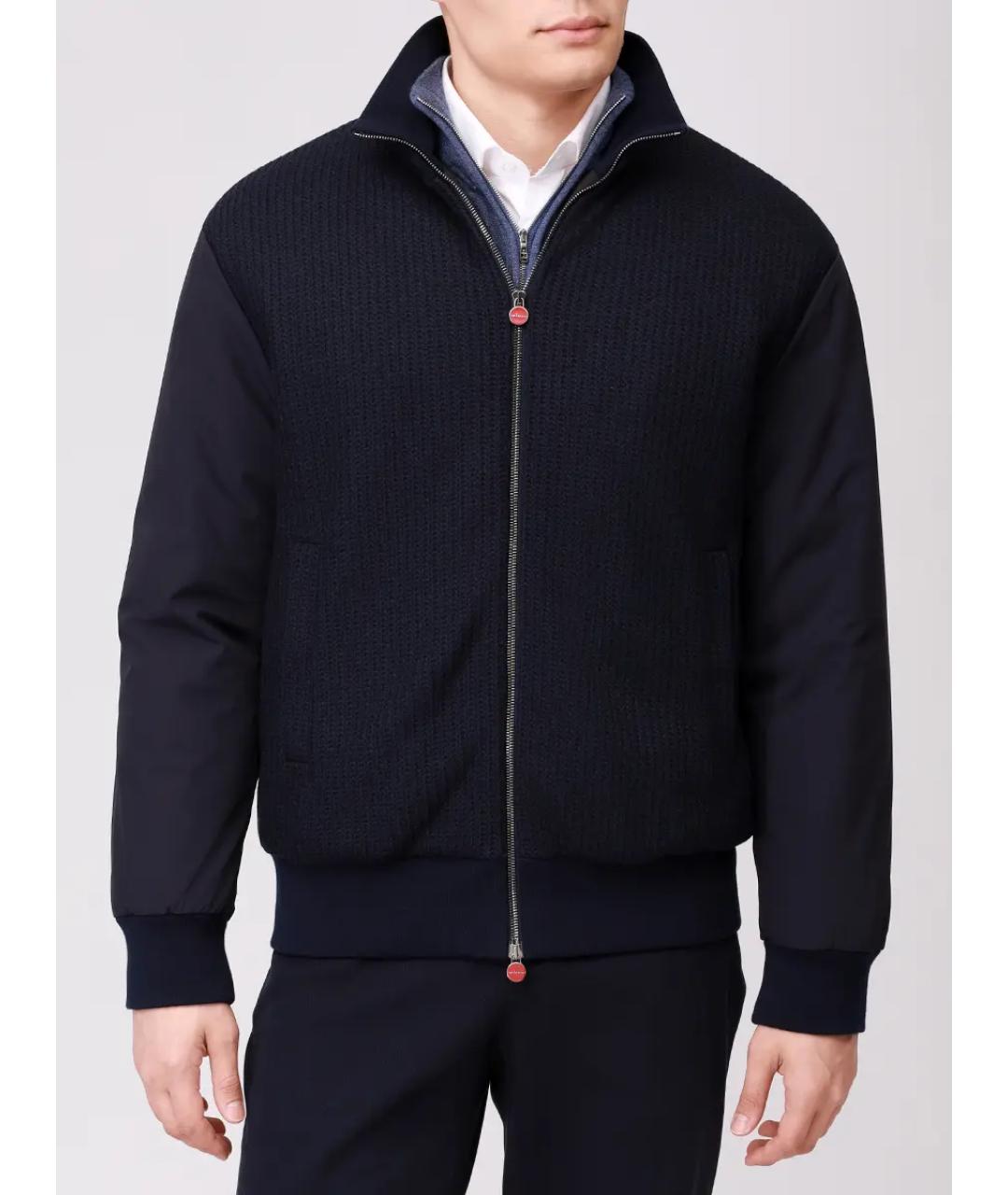 KITON Синяя куртка, фото 4