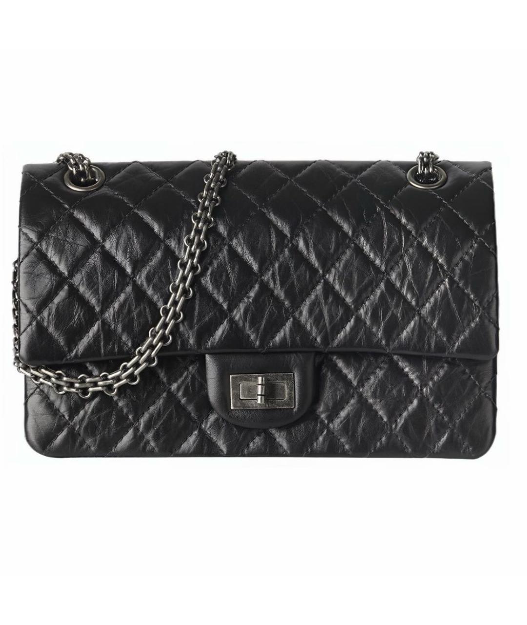 CHANEL Черная кожаная сумка через плечо, фото 1