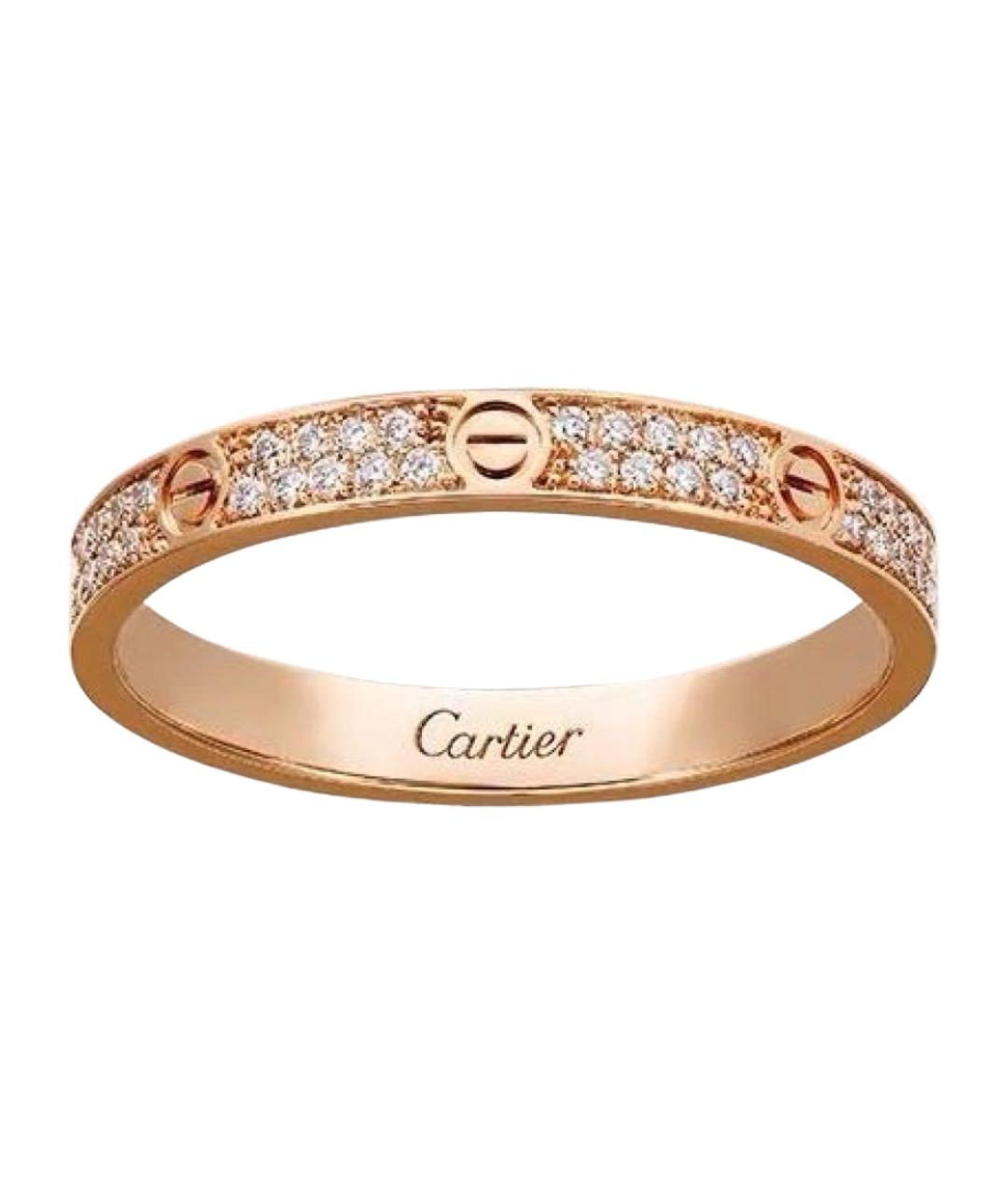 CARTIER Розовое кольцо из розового золота, фото 1
