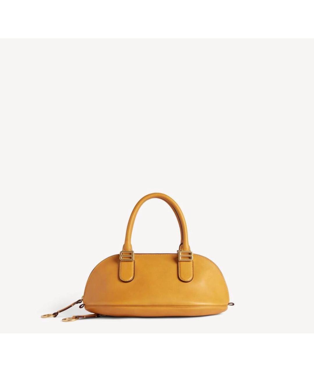 BALENCIAGA Кожаная сумка с короткими ручками, фото 3