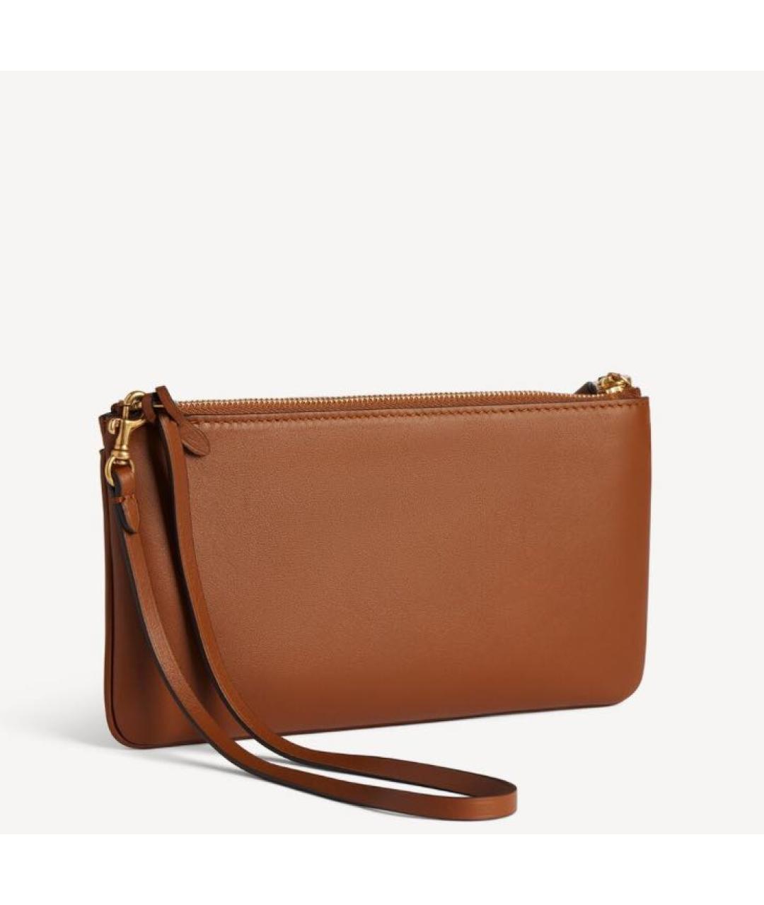 BALENCIAGA Коричневая кожаная сумка с короткими ручками, фото 3