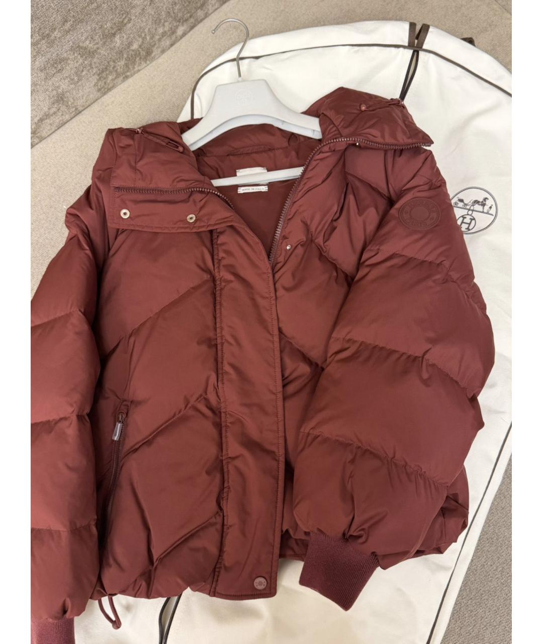 HERMES Красная полиэстеровая куртка, фото 4