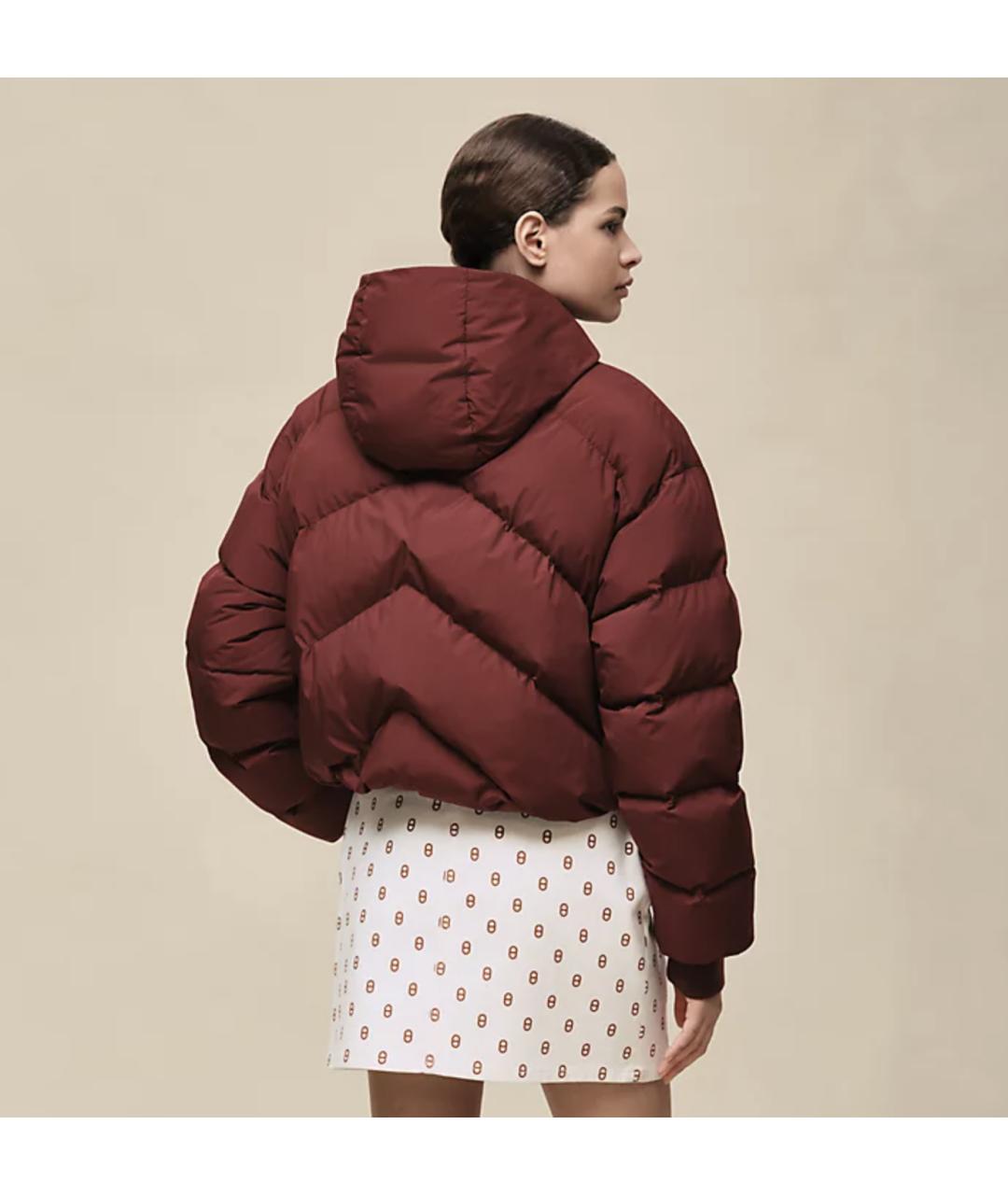 HERMES Красная полиэстеровая куртка, фото 3