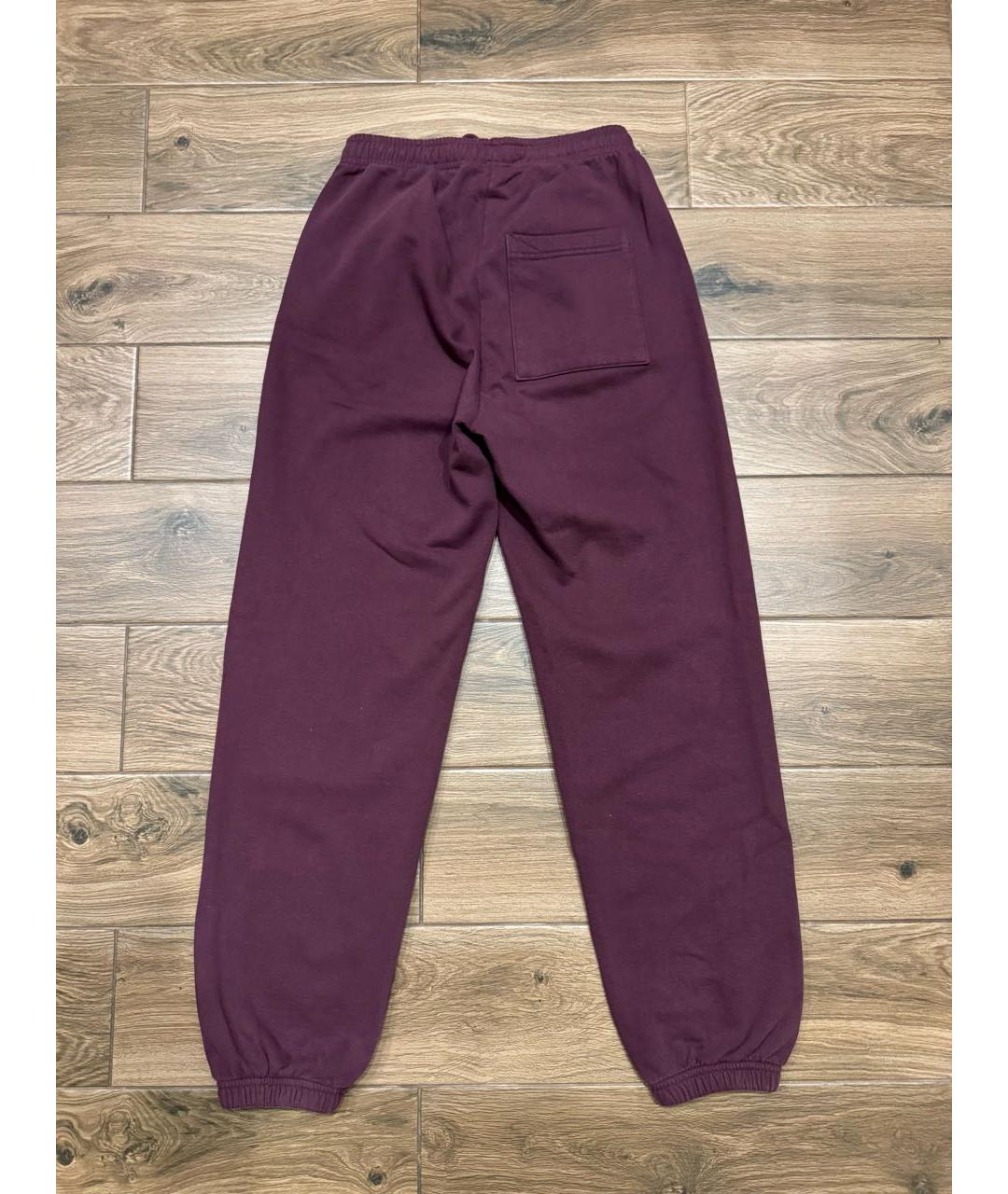 SPORTY AND RICH Бордовый хлопковый спортивные костюмы, фото 4