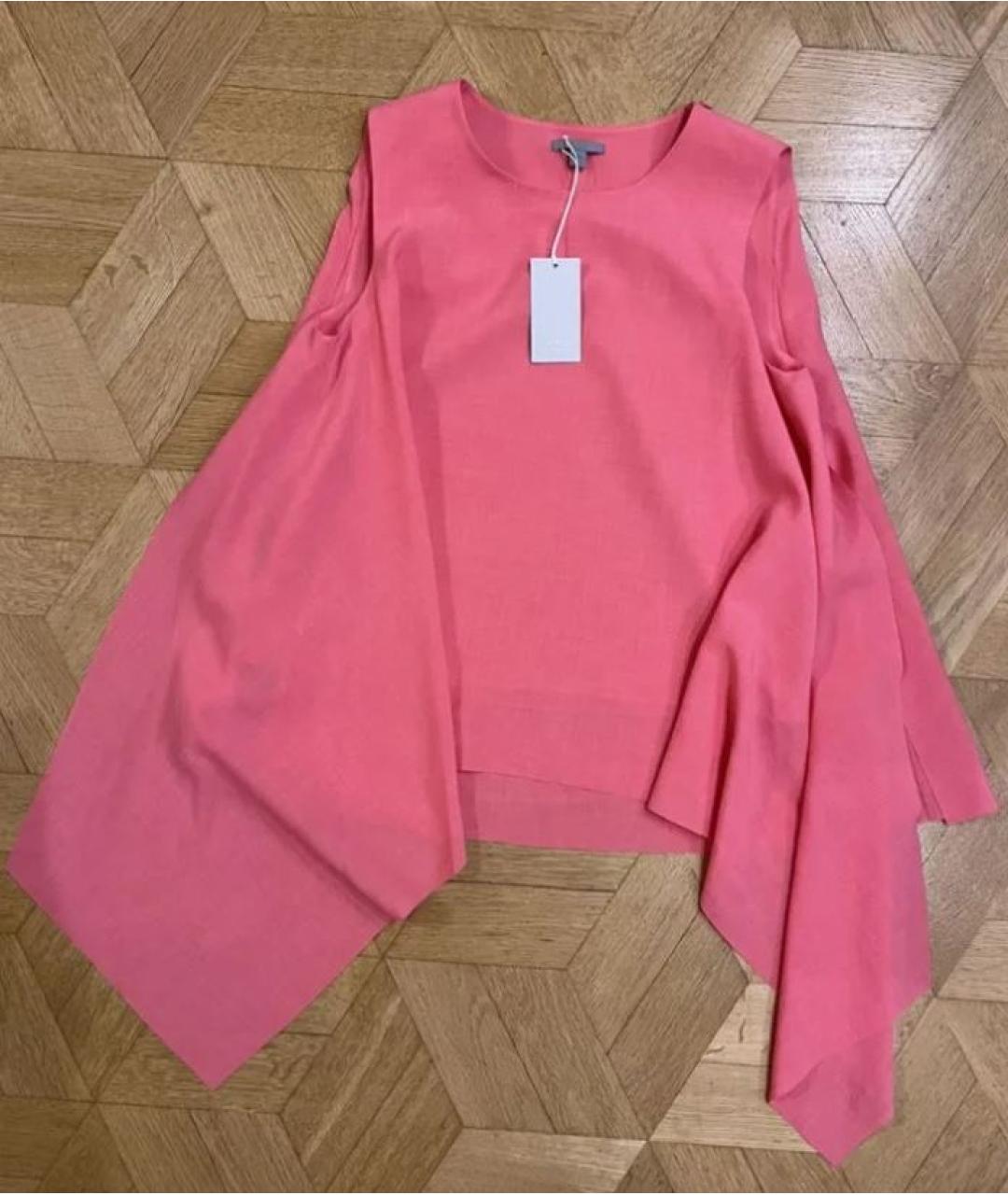 COS Розовая хлопковая блузы, фото 6