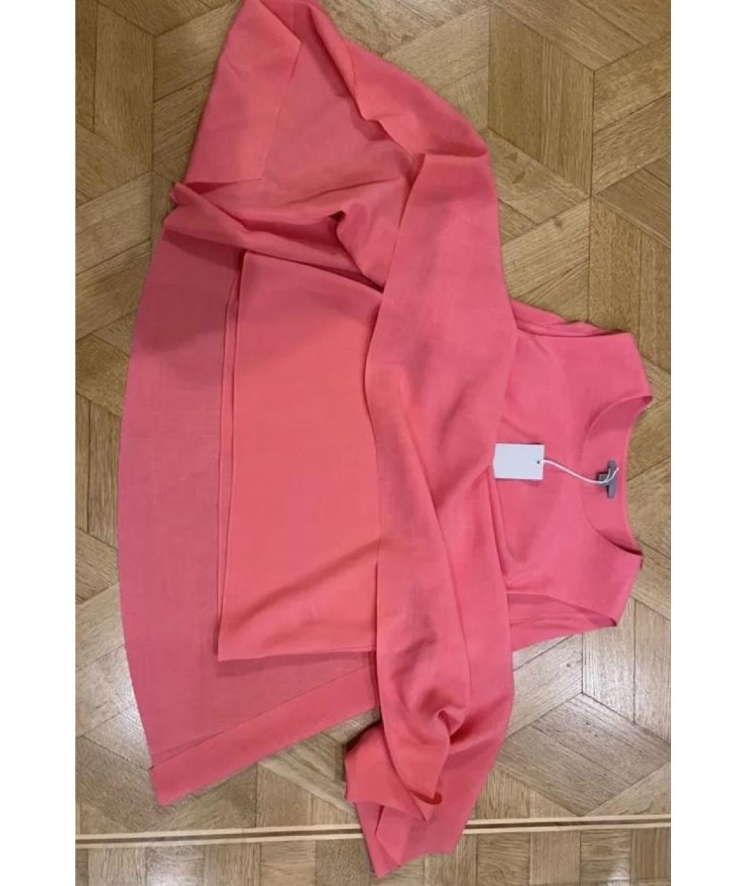 COS Розовая хлопковая блузы, фото 4