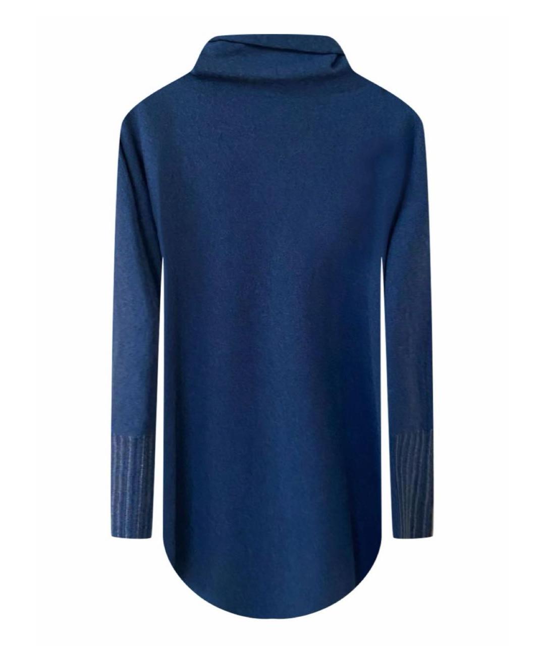 FABIANA FILIPPI Темно-синяя кашемировая водолазка, фото 1