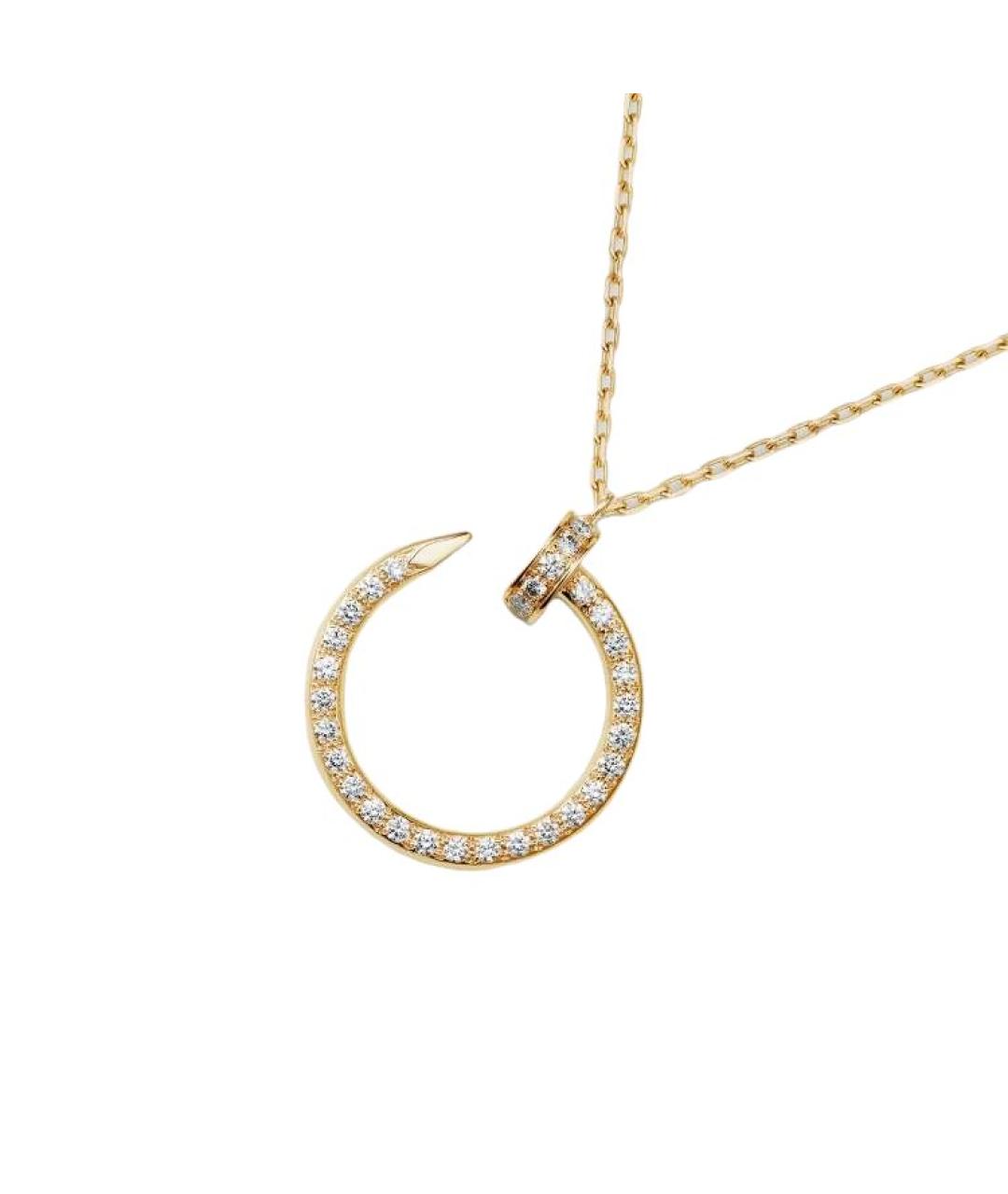 CARTIER Золотое колье из желтого золота, фото 3