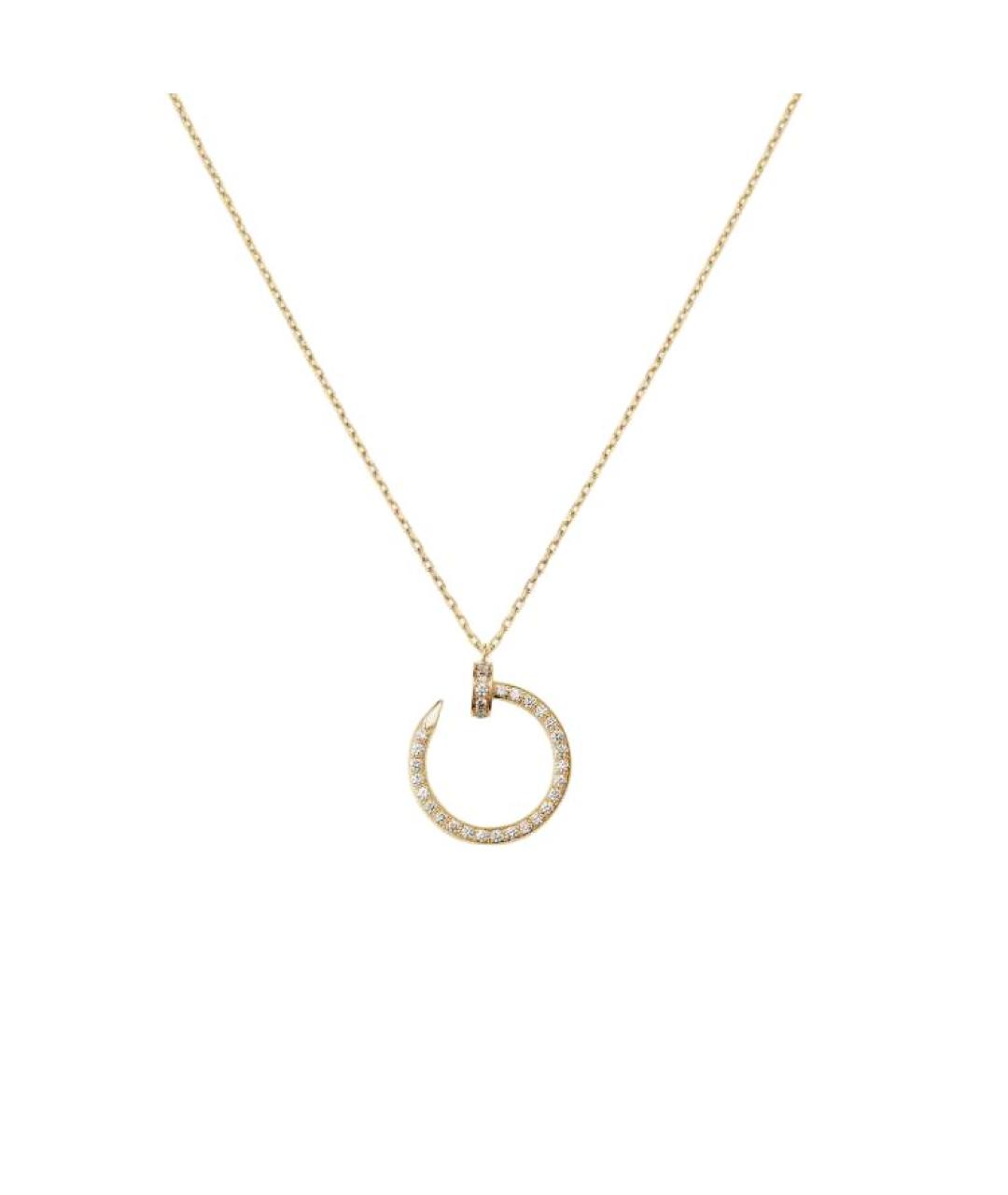 CARTIER Золотое колье из желтого золота, фото 2