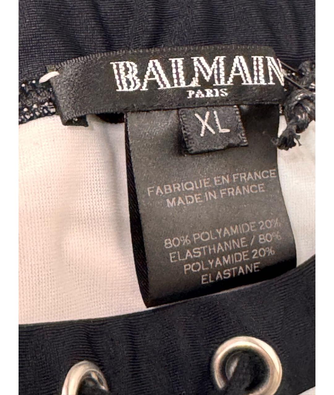 BALMAIN Белые полиамидовые плавки, фото 7